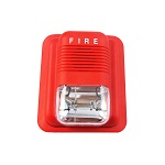 Wired Fire Strobe Siren Sounder Hooter